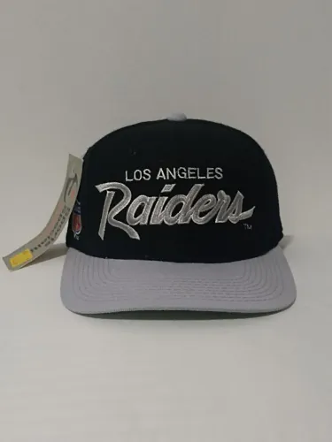Boné Los Angeles Raiders anos 90  tamanho 7 1/8