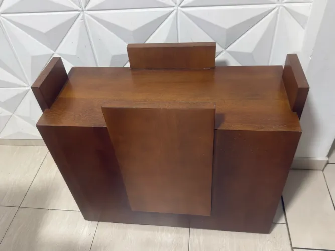 Pés suporte para mesa de tampo de vidro 