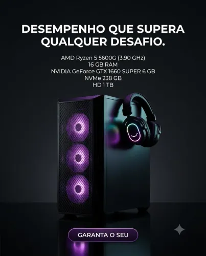 Pc Gamer - Troco em notebook inferior