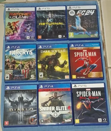 Jogos Originais playstation 4 & 5 !!!!!!!