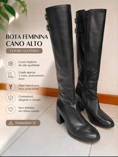 Bota cano longo