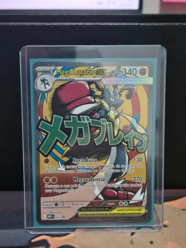 Mega Lucario Mega Ataque - Carta Pokemon