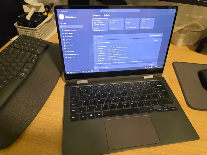 Notebook Galaxy book 3 360 16gb