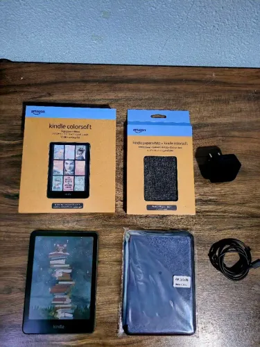 Kindle Colorsoft Signature Edition 32GB + 2 Capas + Carregador | Impecável!