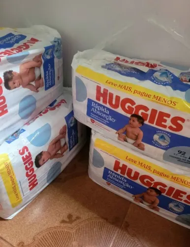 Fralda Huggies - TAMANHO M