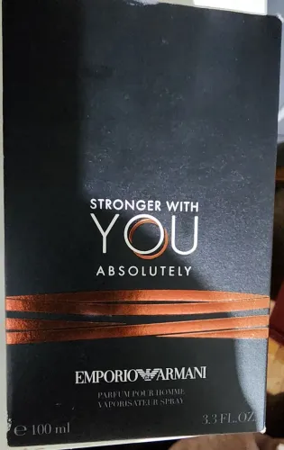 Stronger With You Absolutely Giorgio Armani Parfum - Perfume Masculino 100ml