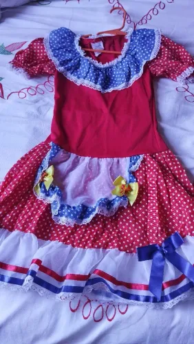Vestido de quadrilha 