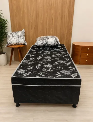 Cama box de solteiro