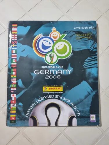 Álbun de Figurinhas da Copa do Mundo 2006.