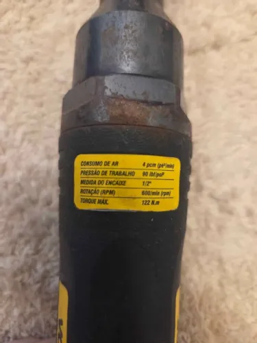 Chave catraca pneumática Vonder Plus CCP 120, encaixe 1/2"
