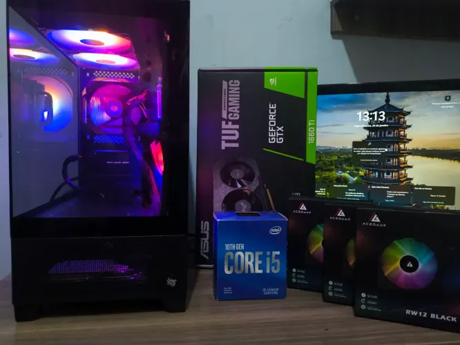 PC Gamer I5 10400F 16GB DDR4 GTX 1660ti OC 120gb SSD 