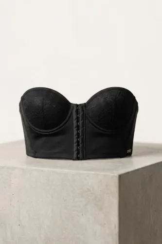 Soutien Tomara que Caia / Cropped Corset Preto
