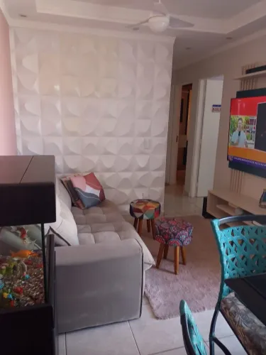 APARTAMENTO COM MÓVEIS PLANEJADOS NO CONDOMÍNIO RESIDENCIAL MORAR E VIVER- ACEITA FINANCIA