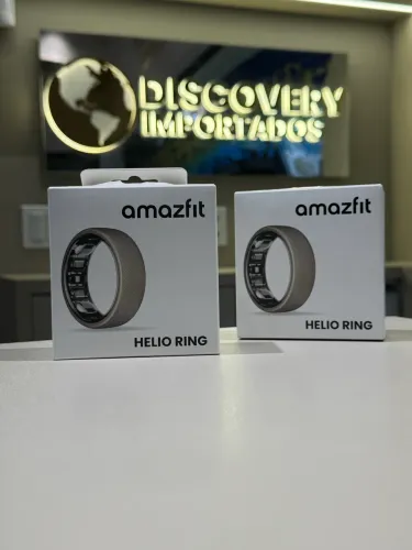 Amazfit Hélio Ring Novo/Lacrado Tamanho 8