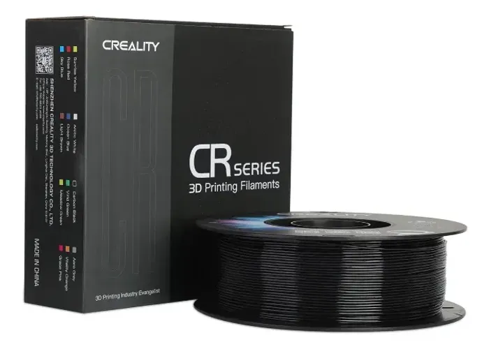 Filamento 3D Creality CR-TPU de 1.75mm e 1kg cor preto