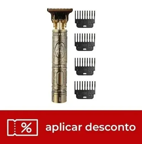 Maquina Profissional Barbeador Elétrico Acabamento Cabelo Barba Peito Perna Pelos Pe