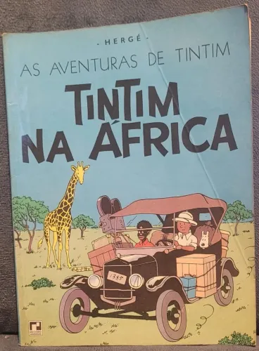 Hq - Vintage (1969/1970) - As Aventuras de TINTIM - TINTIM na África