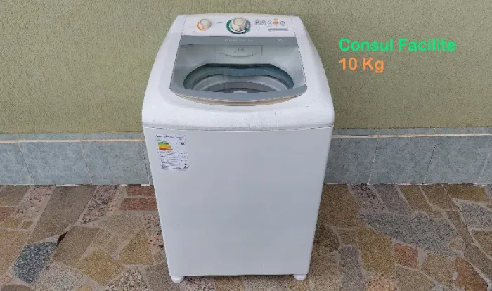 Máquina de lavar Consul Facilite 10Kg/ 110v - ac. Cartão