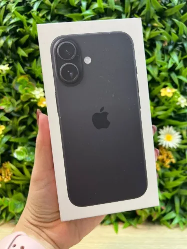 iPhone 16 Plus 256GB Preto - Lacrado c/ NF - Retirada em Loja Física em BH