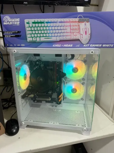 PC Gamer AQUÁRIUM Radeon 8Gb Novo Lacrado na Caixa 