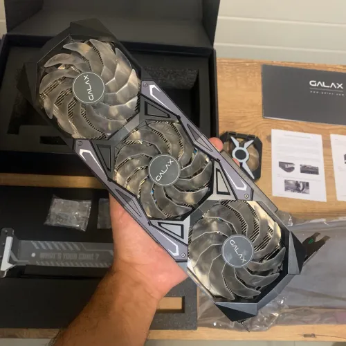 Rtx 3080 Galax Click 10gb Placa Vídeo Vga Nvidia Gamer Pc 