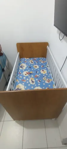 Berço quase nunca usado
