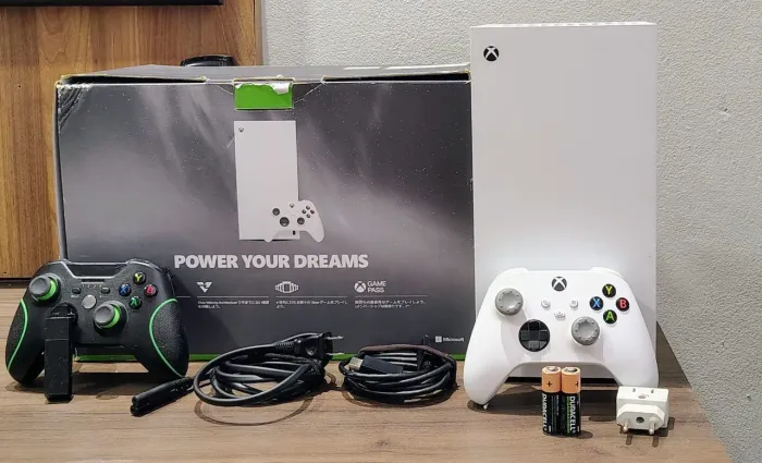 Xbox séries x branco