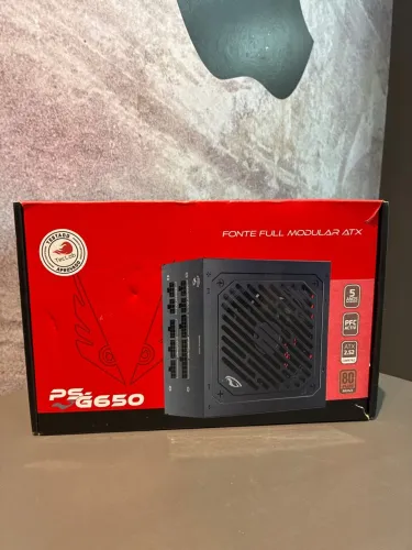 Fonte C3Tech PS-G650 Gaming Series de 650W