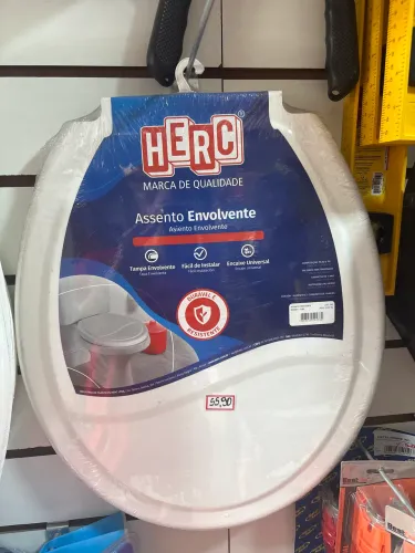 Assento sanitário envolvente
