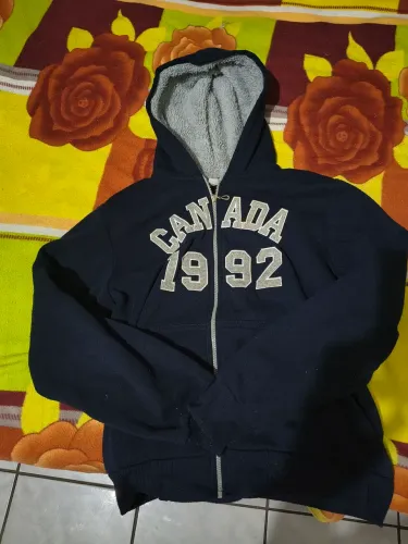 Casaco Moletom Canadá 1994 Juvenil tamanho G - Sea Surf 