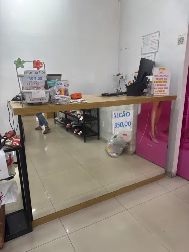 Balcão lindo em madeira mdf