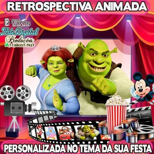 Retrospectiva super personalizada e animada