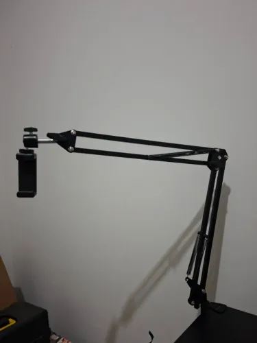 Pedestal Articulado Cel/ Microfone/Cabo USB e Acessórios