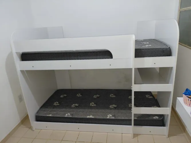 Beliche de Solteiro Branca - Infantil ou Juvenil