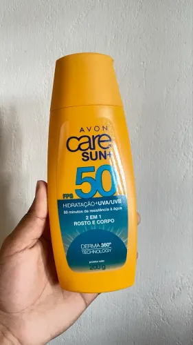 Protetor solar Avoncare FPS 50