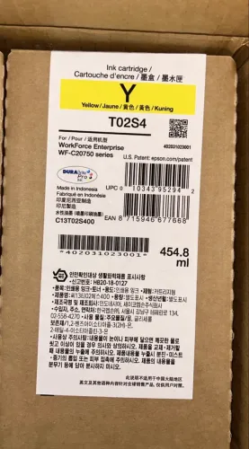 Cartucho Epson C20750 yellow original