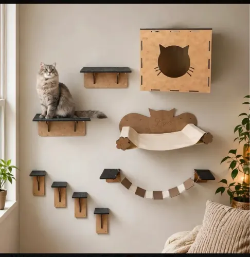 Kit de gato pra parede