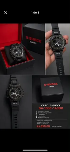 Vendo Casio G-Shock GA-1000