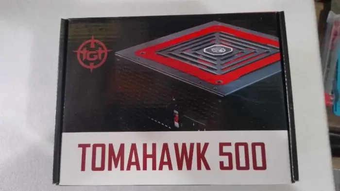 Fonte TGT Tomahawk 500W Preto, TMWK500