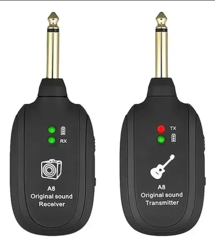 Transmissor Receptor De Guitarra/Violão/Baixo Sem Fio P10