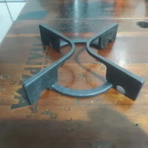 Trempe grade fogão Dako ferro fundido 