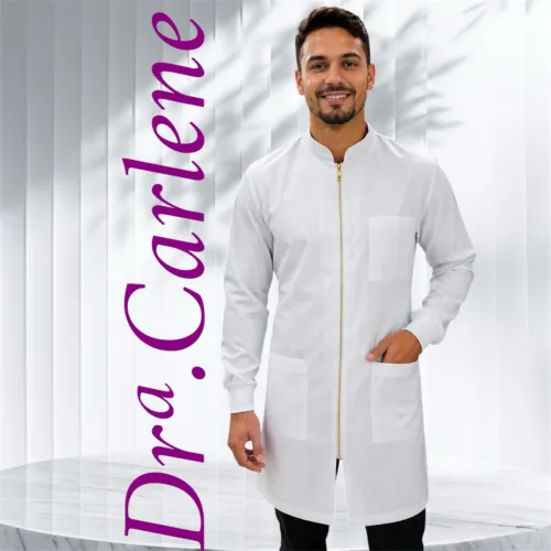 Jaleco zíper masculino