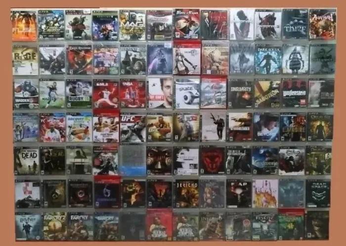 Jogos de PS3 seminovos ( preço ver a descrição ).