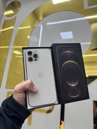 IPHONE 12 PRO MAX 256GB GOLD SEMI NOVO COM CAIXA PROMOÇÃO