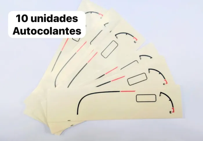 Kit com 10 Adesivos gráficos painel xre 300