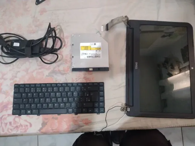 Kit Peças Dell Inspiron 3421 - Tela, Teclado, Carregador, Bateria, Wi-Fi, RAM e DVD