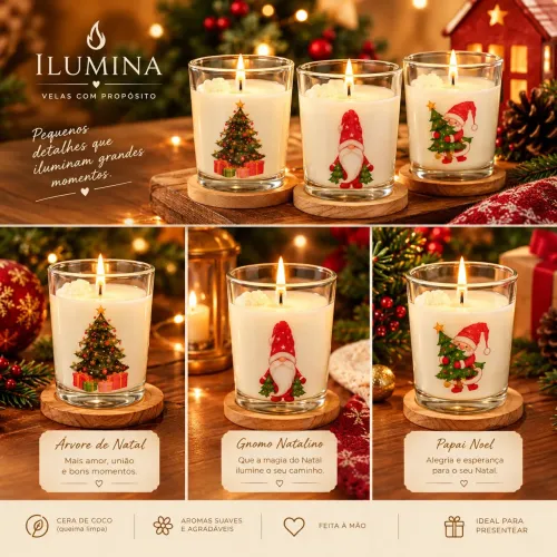 Velas artesanais para lembrancinhas
