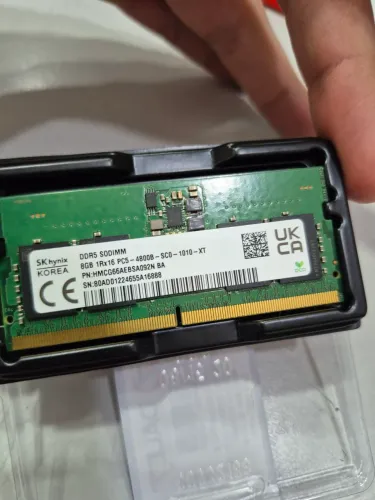 Memória Ram Notebook DDR5 8GB