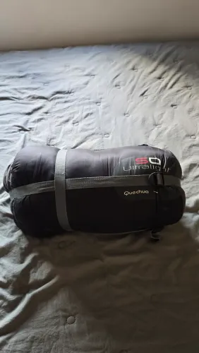 Saco de Dormir Quechua S0 Ultralight - Frio Intenso (Conforto 1°C / Limite -5°C)