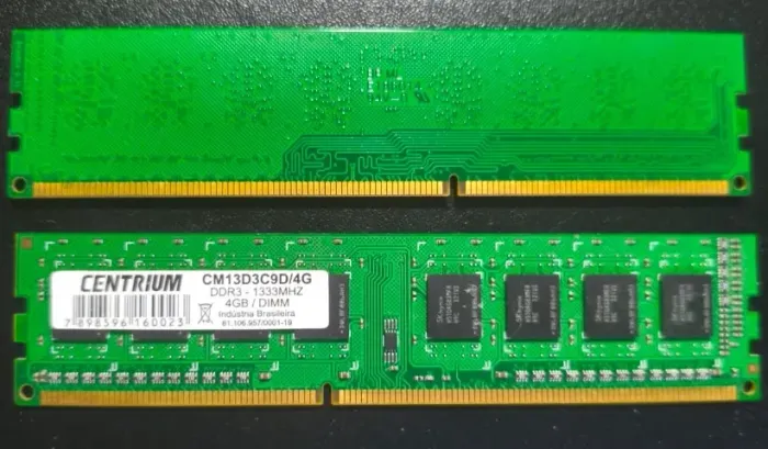 Memória RAM DDR3 4GB 1333MHz Centrium